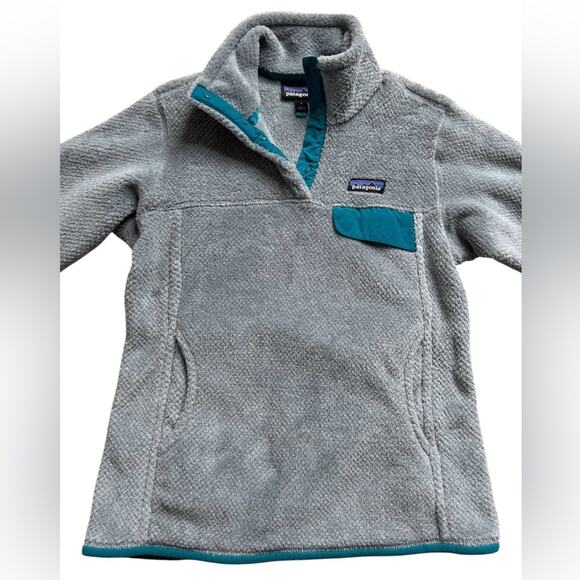 Patagonia Women’s Re Tool Snap fleece pullover gray size small - Picture 3 of 7